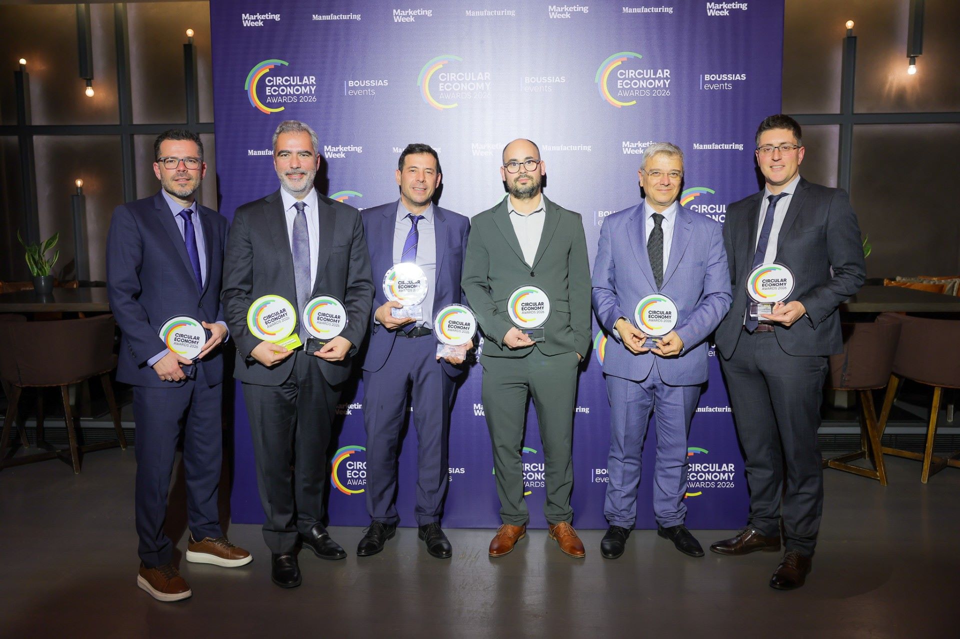 LPC team on circular economy awards 2026